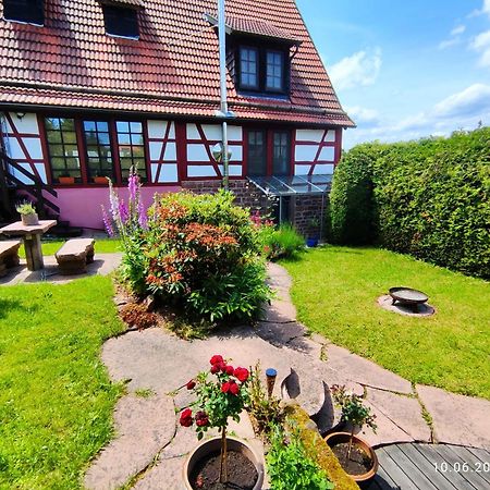 Ferienhaus Marre - Mit Grill, Feuerstelle Und Gartensauna Waldbrunn  Exterior foto