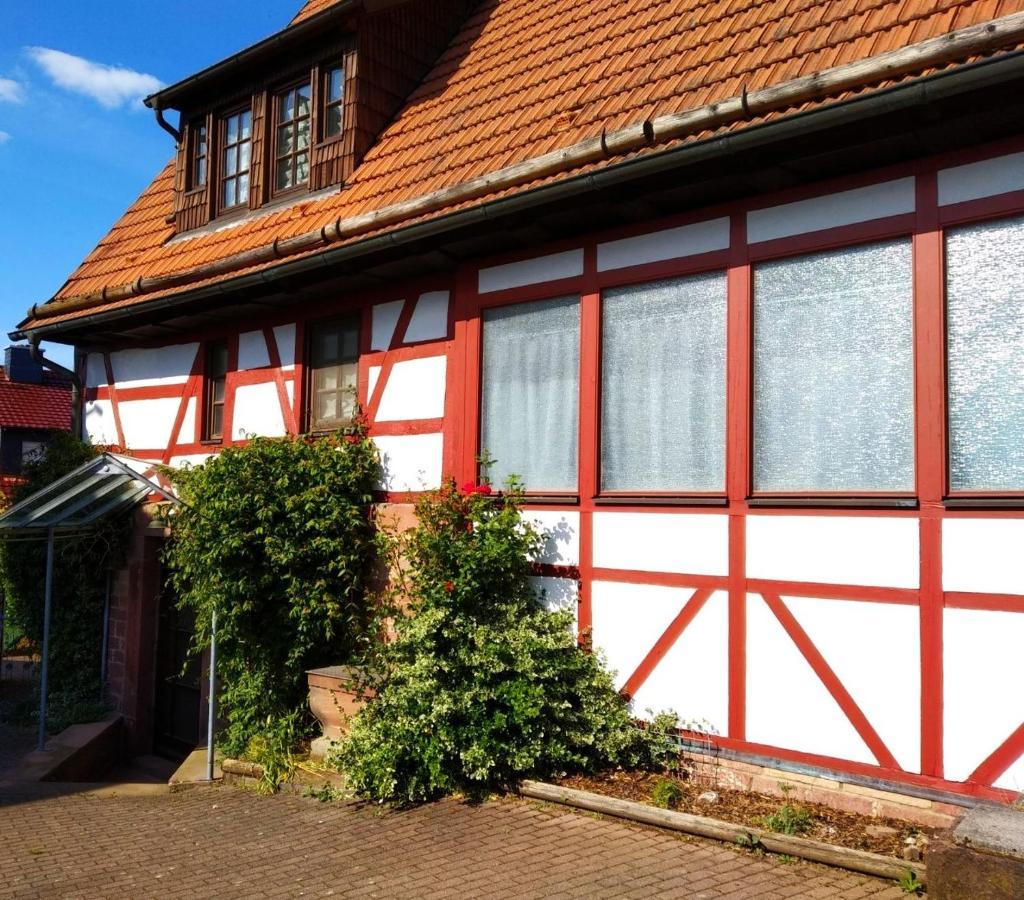 Ferienhaus Marre - Mit Grill, Feuerstelle Und Gartensauna Waldbrunn  Exterior foto