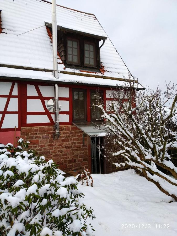 Ferienhaus Marre - Mit Grill, Feuerstelle Und Gartensauna Waldbrunn  Exterior foto
