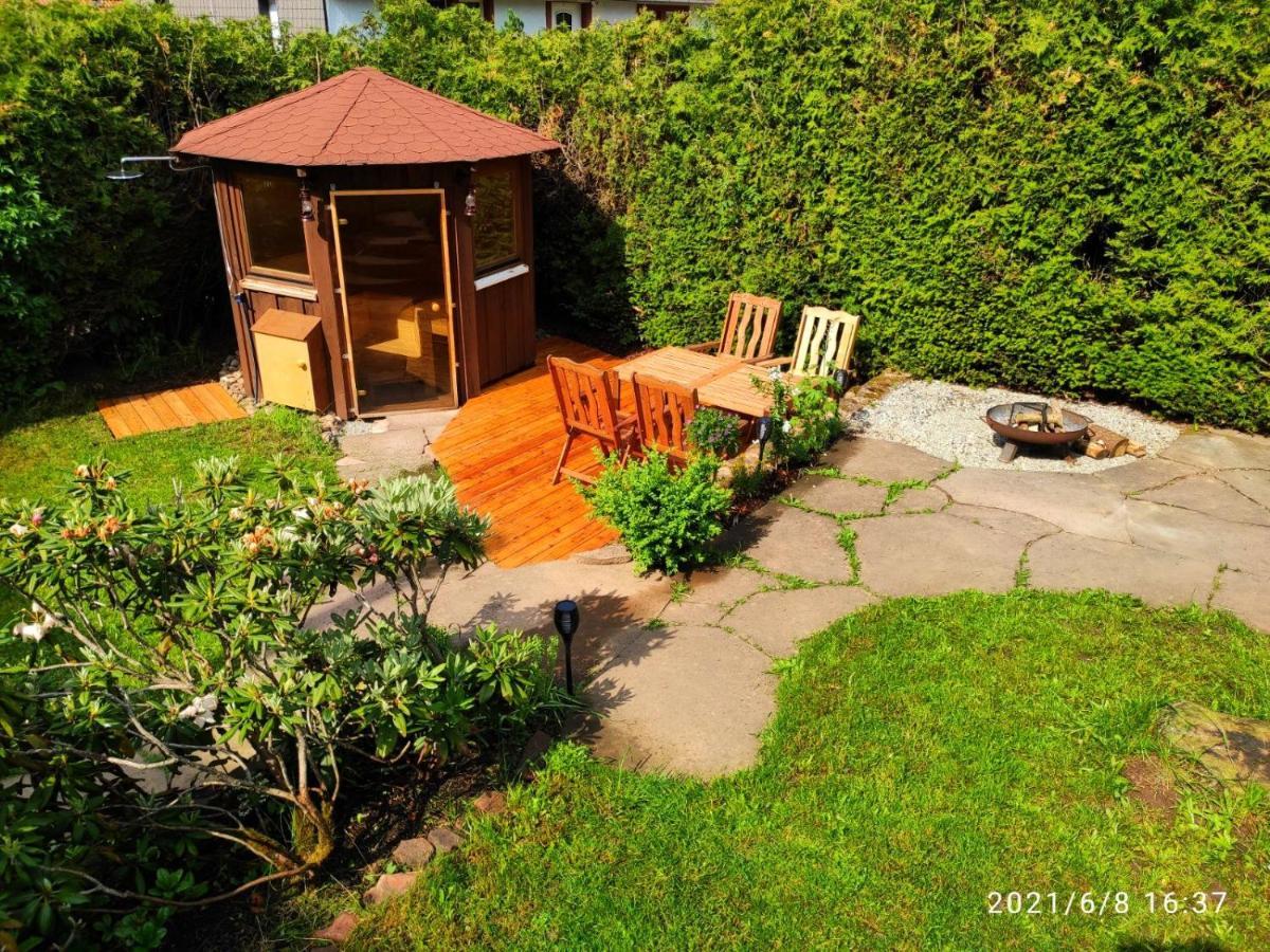 Ferienhaus Marre - Mit Grill, Feuerstelle Und Gartensauna Waldbrunn  Exterior foto